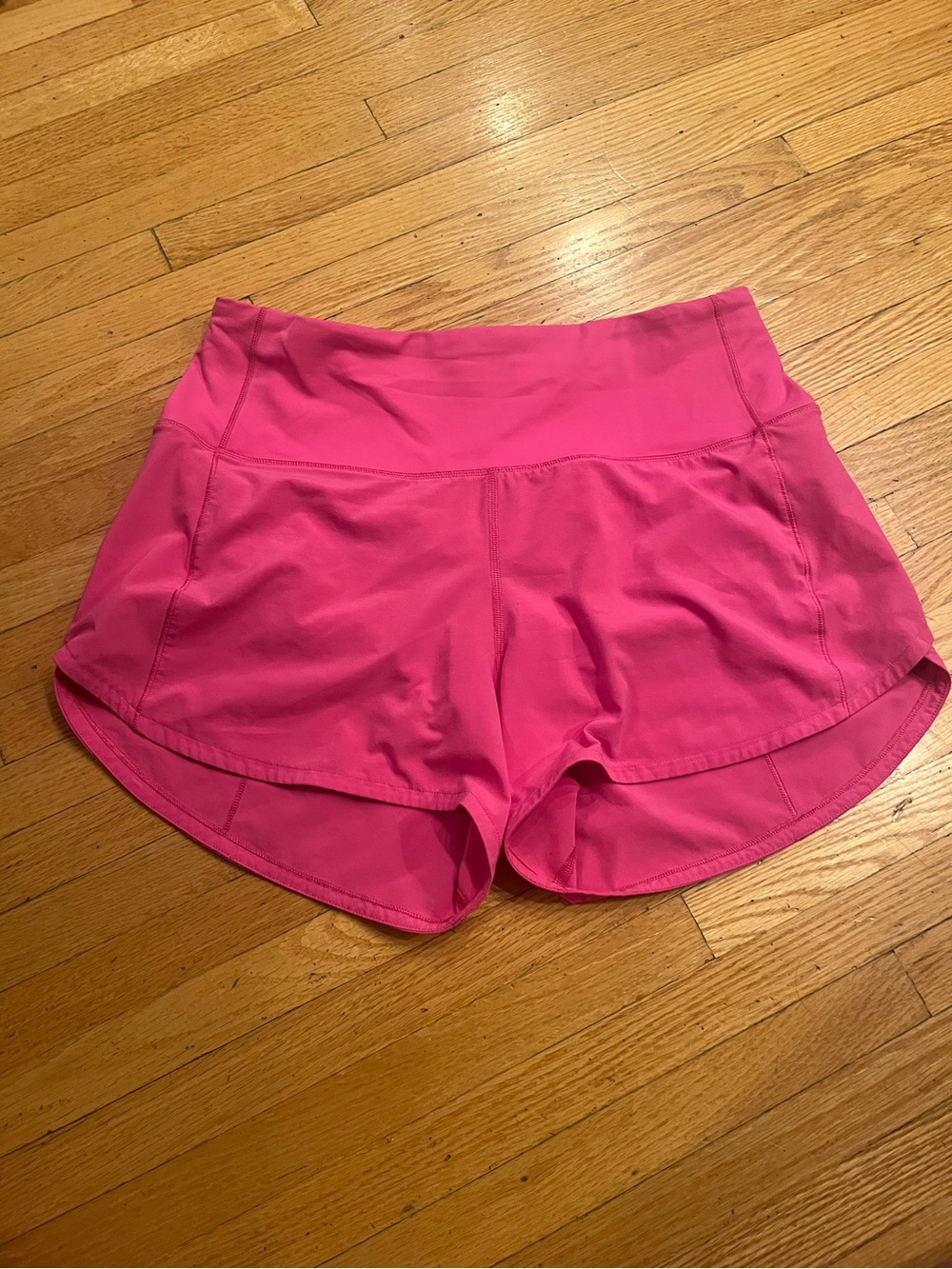 lululemon athletica - Sonic Pink - Speed Up 4” High-Rise Shorts - size 6